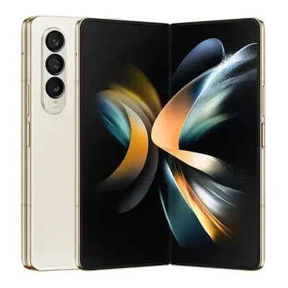Celular Samsung Galaxy Z Fold 4 256gb + 12gb Ram 120hz Beige - Excelente (Reacondicionado)