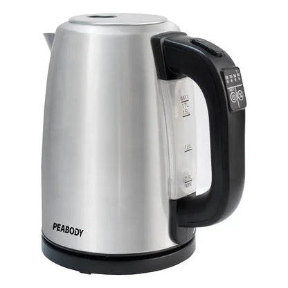 Pava Jarra Electrica Peabody Digital Acero 1,7lts Pe-dk1850 Plateado
