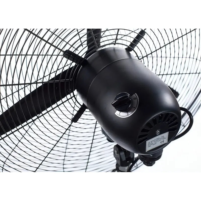 Ventilador De Pie Peabody Pe-vi300 Con Palas De Aluminio 76.2 Cm Negro 3