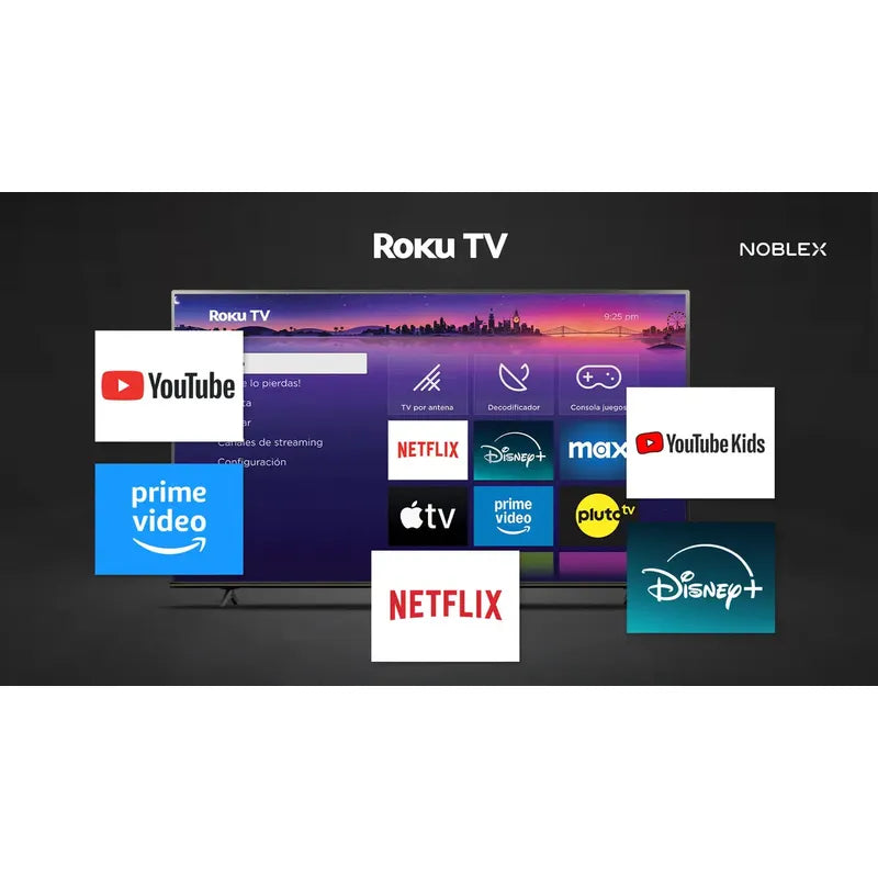 Smart Tv Noblex Roku 50 Pulgadas Led 4k Uhd Hdr