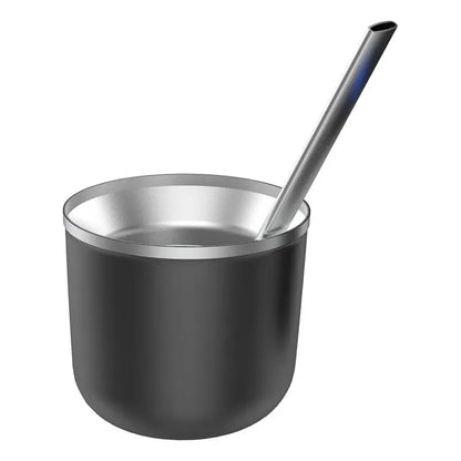 Termo Eléctrico Pe-etl500 Para Auto 500ml De Acero Inoxidable Negro Peabody