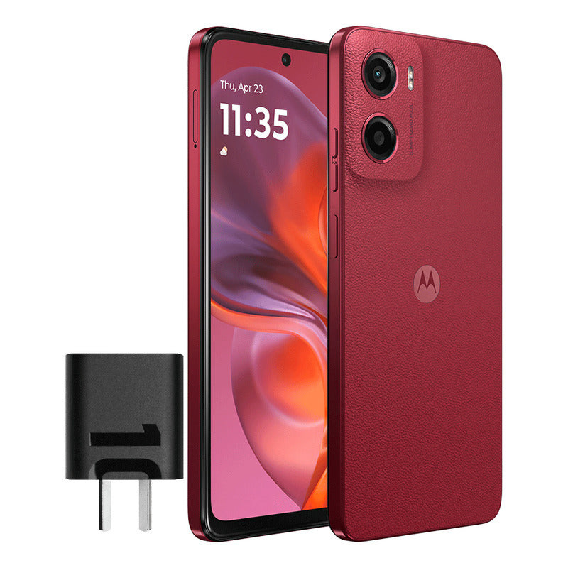 Celular Moto G05 128gb 4 Ram Rojo