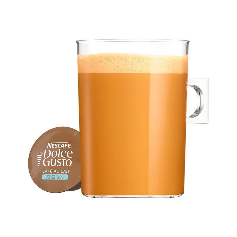 Café Con Leche Descremada En Cápsula Nescafé Dolce Gusto X 10 Unidades