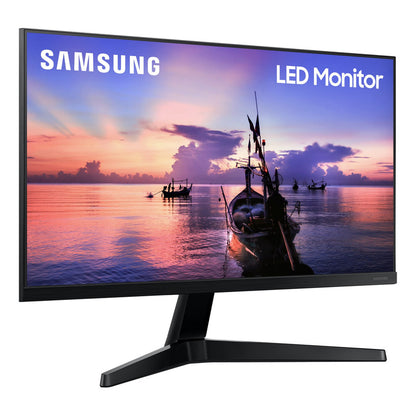Monitor Led Samsung 24'' Ips 75hz Azul Grisáceo Oscuro Azul Grisáceo Oscuro