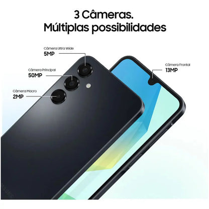 Teléfono Celular Samsung Galaxy A16 128 Gb 4 Gb De Ram Nfc Verde Claro