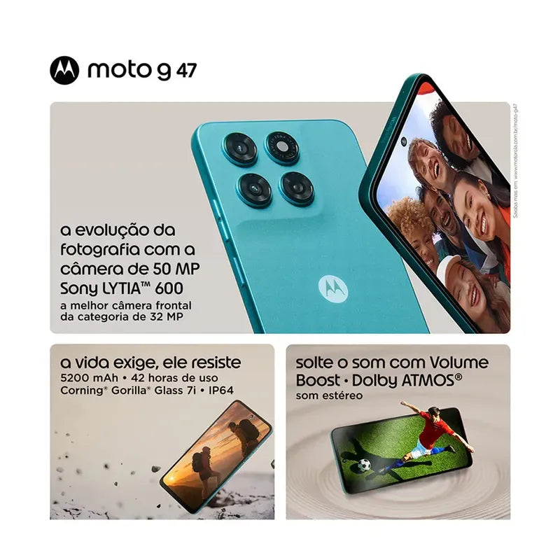 Moto G47 Impenetrable Gris