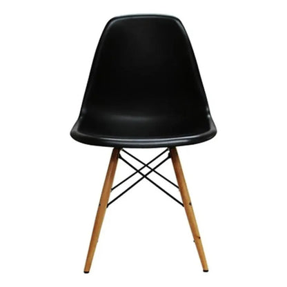 Silla Eames X4 Diseño Living Comedor Cocina X4  Negro