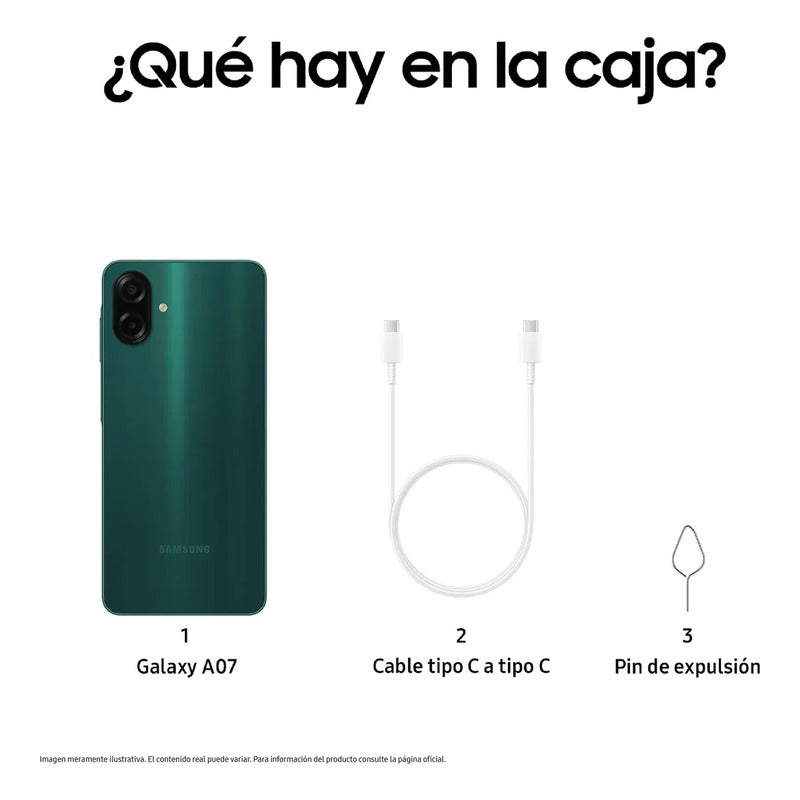 Samsung Galaxy A07 64gb 4gb Ram Verde Verde