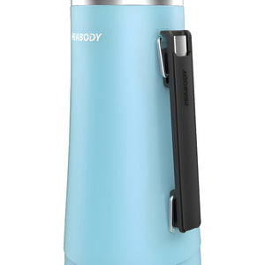 Termo Electrico Peabody Et1001c E-termo 1l Mate Bombilla P2 Color Celeste