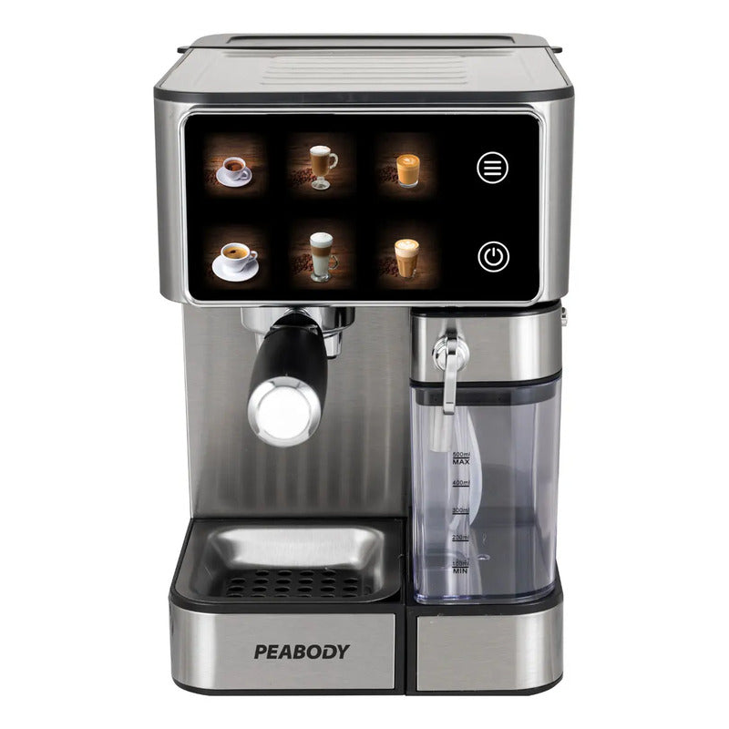 Cafetera Express Digital Pe-ced5017ix Peabody Plateado
