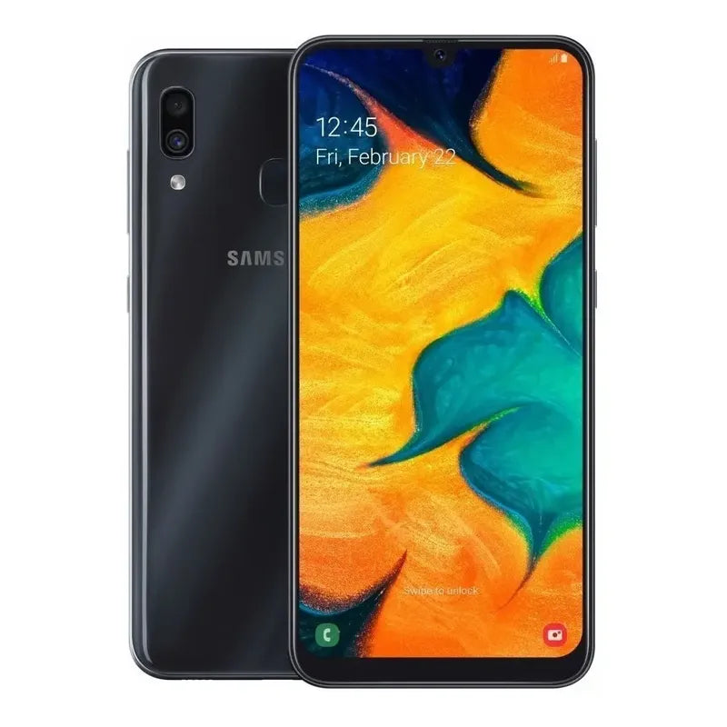 Samsung Galaxy A30 32 Gb Negro 3 Gb Ram - Aceptable (Reacondicionado)