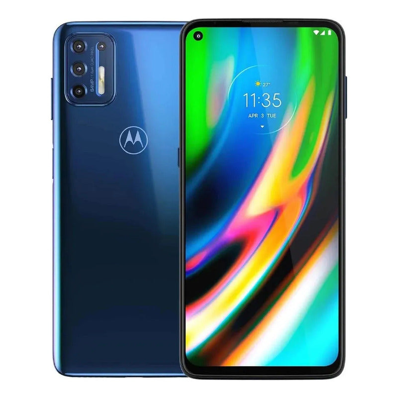 Motorola Moto G9 Plus 128 Gb Azul Azul Dive