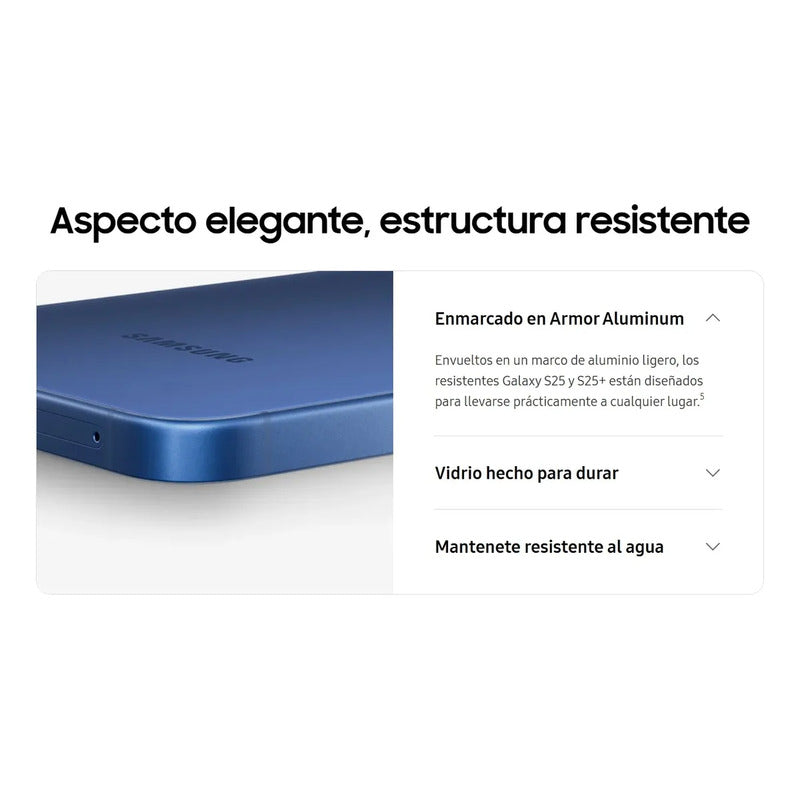Celular Samsung Galaxy S25 256 Gb 12 Ram Navy - Excelente (Reacondicionado) Azul Marino