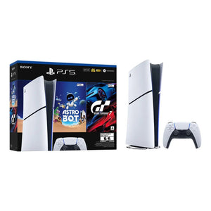 Consola Ps5 Digital + Juegos Astro Bot + Gran Turismo 7 Playstation Blanco