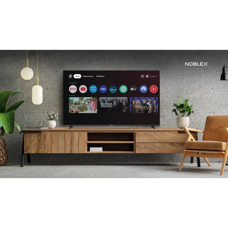 Smart Tv Noblex 65 Uhd 4k Google Tv Bluetooth Hdmi Usb Dv65x8580