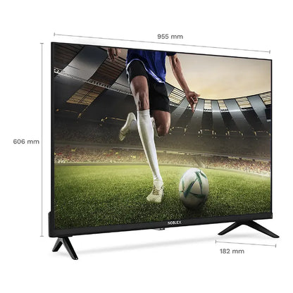 Smart Tv 43  Noblex Full Hd Led Android Tv Imagen Brillante Y Sonido Claro Pantalla Nítida Diseño Moderno Conexión Wifi Integrada Ideal Para Cine En Casa Videojuegos Y Streaming
