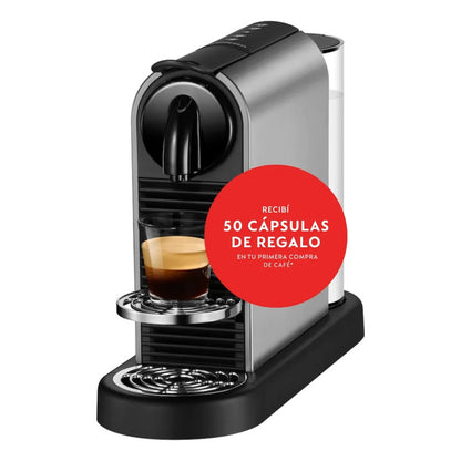 Cafetera Nespresso Citiz D140-ar-ti-ne Automática Para Cápsulas Monodosis Plateado