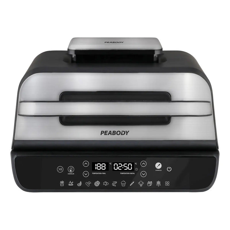 Freidora De Aire Peabody Pe-afg03n 7l Negra 1.8kw Color Negro