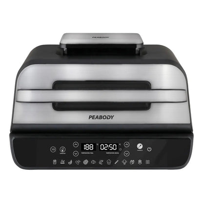 Freidora De Aire Peabody Pe-afg03n 7l Negra 1.8kw Color Negro