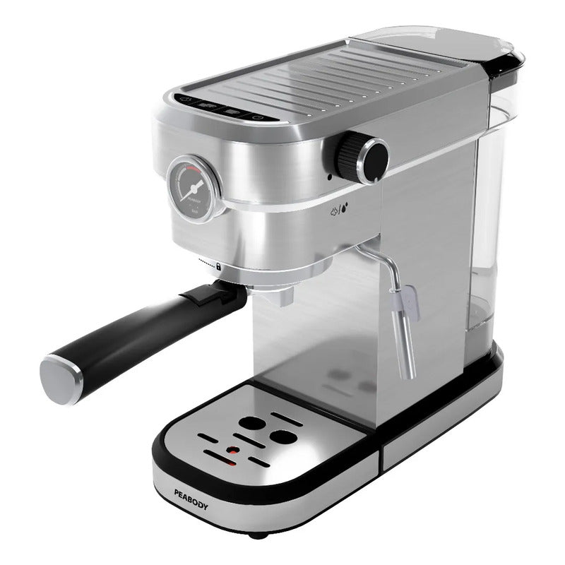 Cafetera Expreso Peabody Nespresso Semi Automática Plateada Plateado