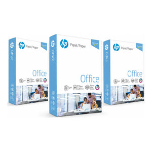 Kit X 3 Resma Papel Hp A4 75 G Color Blanco 500 Hojas Blanco