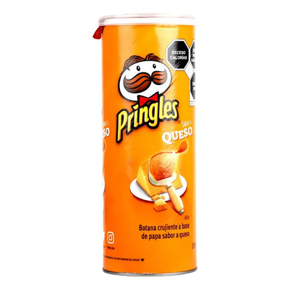 Papas Fritas Pringles Queso Cheddar 109g Queso Pringles Papas Fritas