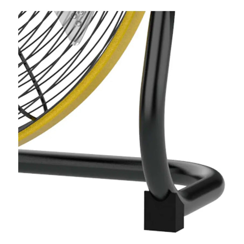 Ventilador De Piso Peabody Pe-vtb1630na 40.64 Cm Negro Y Amarillo 7