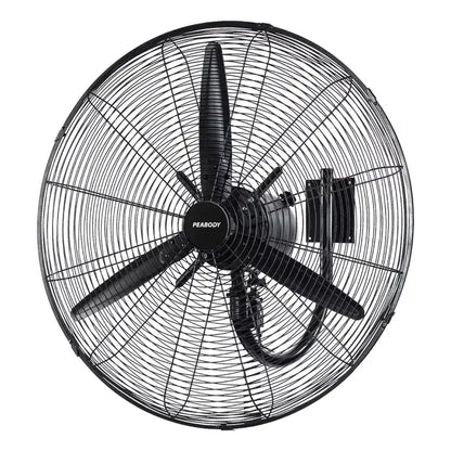 Ventilador De Pared Y De Pie Peabody Pe-vi260m Con Palas De Aluminio 66.04 Cm Negro 3