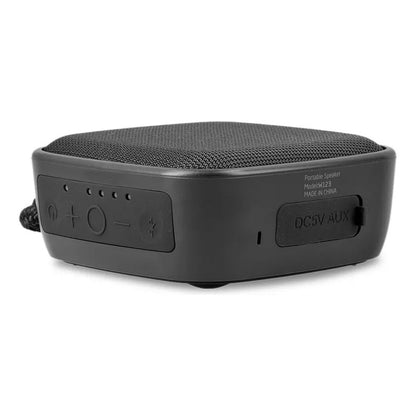 Parlante Portatil Bluetooth Fm Tws Usb Microfono Winco W-123 Color Negro