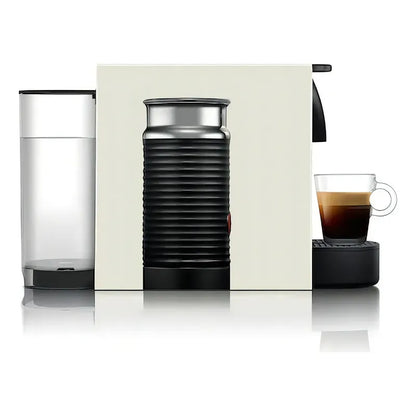 Cafetera Nespresso Essenza Mini Blanco + Espumador Aeroccino