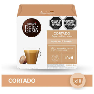 Cápsulas De Café Nescafé® Dolce Gusto® Cortado - X 10 Cápsul
