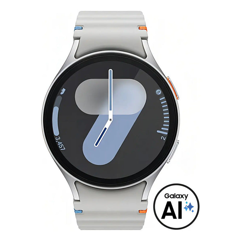 Samsung Galaxy Watch Watch 7 44mm Display De 1.47 Con Correa De Fkm - Color Plata - Excelente (Reacondicionado)