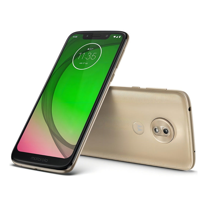 Moto G7 Play 32 Gb Oro Fino 2 Gb Ram - Excelente (Reacondicionado)