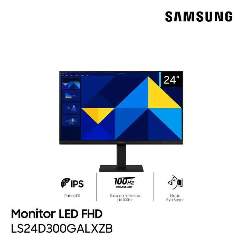 Monitor Samsung 24 Gamer S3 S30gd Full Hd Ips 100hz.