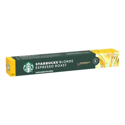 Cafe Starbucks Blonde Espresso Roast Capsulas X10