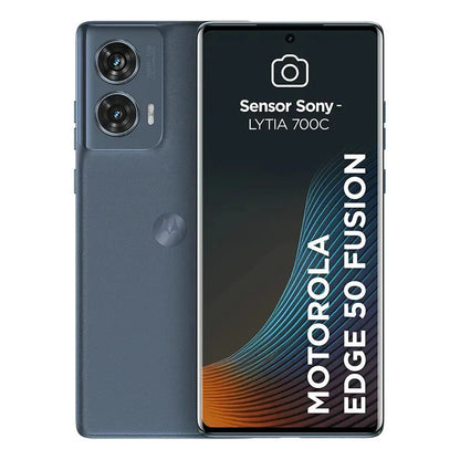Motorola Edge 50 Fusión 8gb Ram 256 Gb 5g Azul Acero - Excelente (Reacondicionado)
