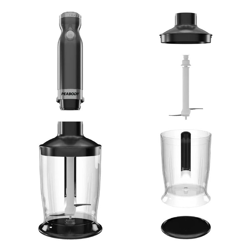 Mixer Peabody Licuadora De Mano Pe-lma328rm Pe-lma328rm Gris Oscuro