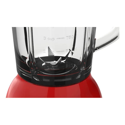 Licuadora Peabody Pe-ln810r Roja 2 Velocidades Jarra De Vidrio 1.75 Litros Rojo