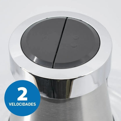 Picadora Peabody Con Doble Cuchilla Y Bowl De Vidrio Pe-cp200ix