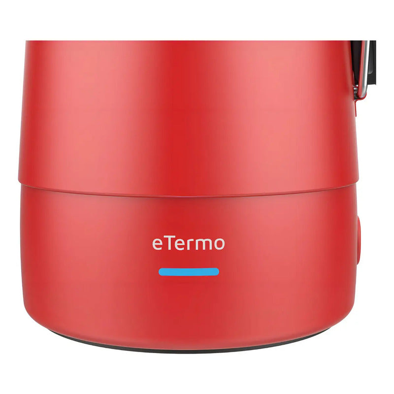 Termo Electrico Peabody Et1001r E-termo 1l Mate Bombilla P2 Color Rojo