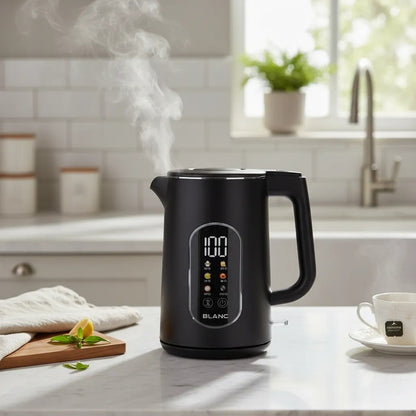 Pava Eléctrica Blanc Pantalla Digital Táctil 1.7l Bpdn17 Negro