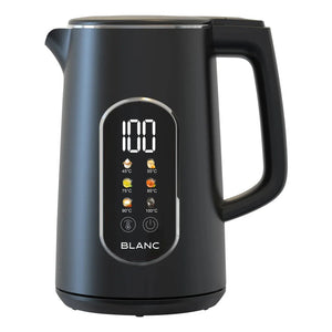 Pava Eléctrica Blanc Pantalla Digital Táctil 1.7l Bpdn17 Negro