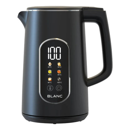Pava Eléctrica Blanc Pantalla Digital Táctil 1.7l Bpdn17 Negro