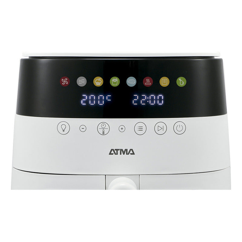 Freidora De Aire Atma Fr246awp 1750w 6 Litros Y Control Táctil