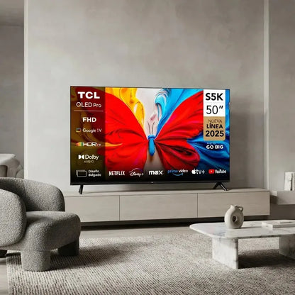 Smart Tv 50 Tcl Full Hd Qled 50s5k