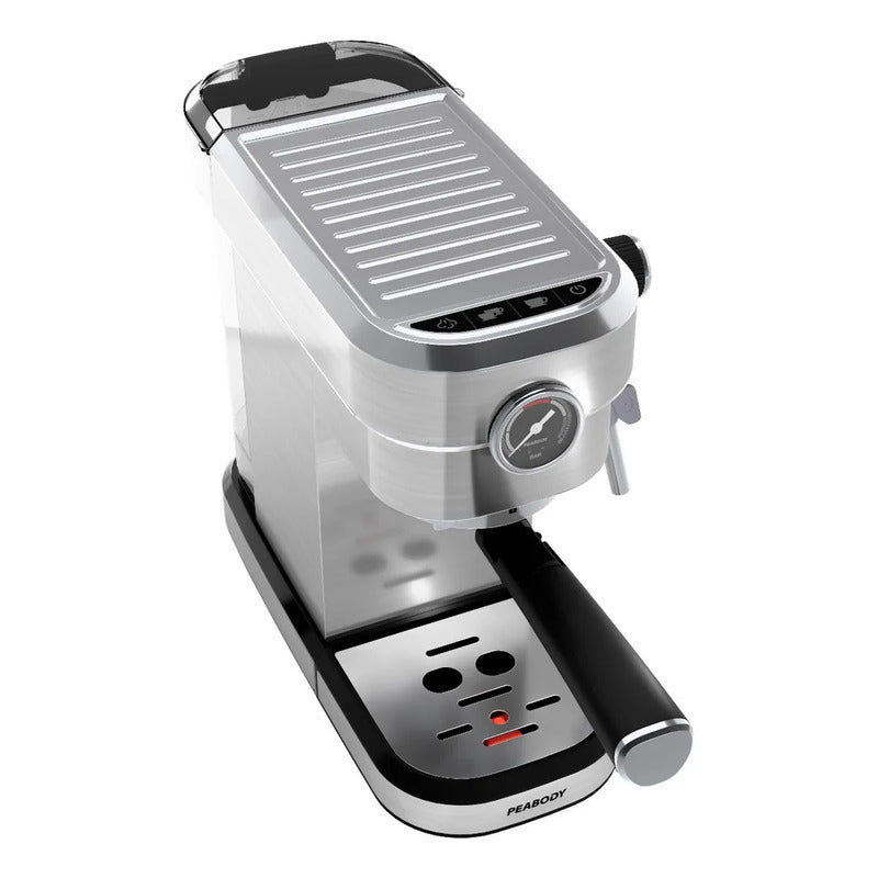 Cafetera Expreso Peabody Nespresso Semi Automática Plateada Plateado