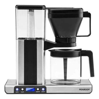 Cafetera Peabody De Goteo Digital 1.25 Litros Pe-mk01 Color Negro