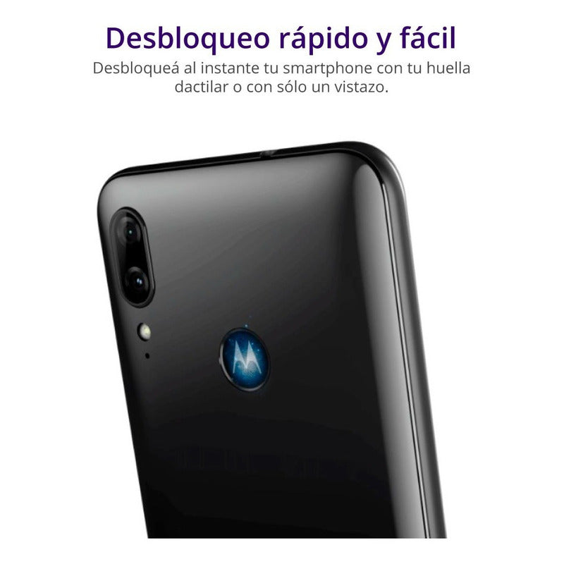 Moto E6 Plus 32 Gb Polished Graphite 2 Gb Ram - Excelente (Reacondicionado)