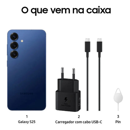 Samsung Galaxy S25 256 Gb Navy - Excelente (Reacondicionado) Azul Marino