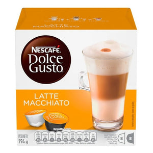 Cápsulas Dolce Gusto Latte Macchiato Caja X 16
